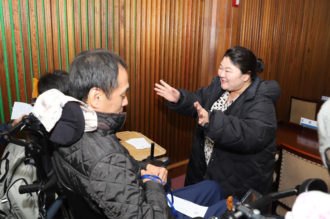 '장애인자립생활지원센터 내방 본회의 방청' 게시글의 사진(9) 'IMG_4729.jpg'