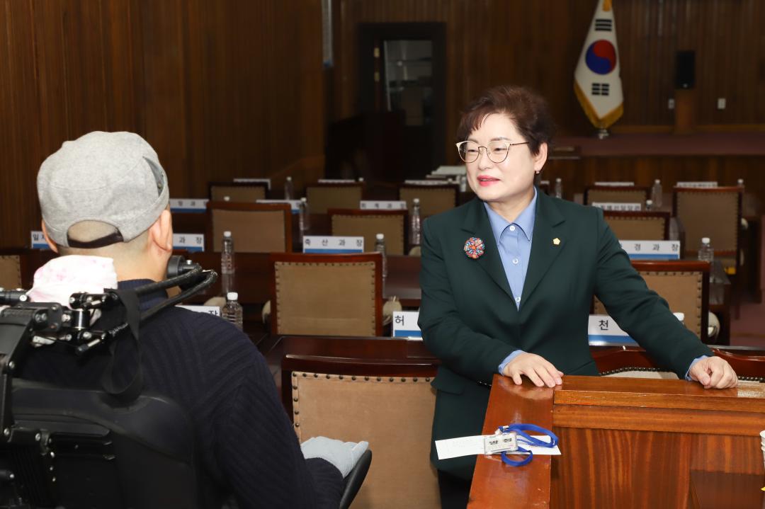 '장애인자립생활지원센터 내방 본회의 방청' 게시글의 사진(10) 'IMG_4736.jpg'