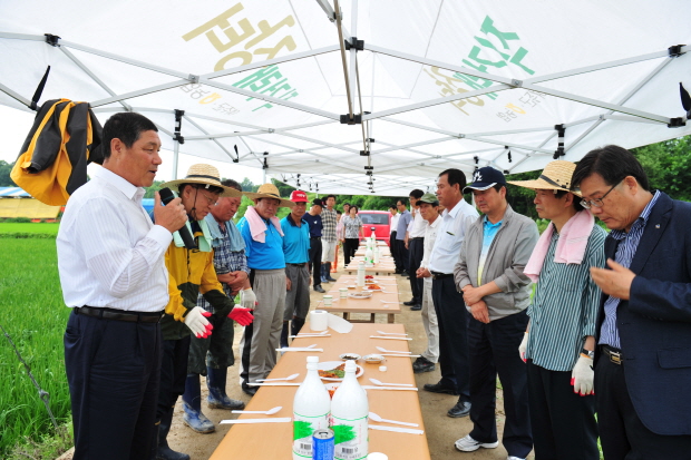 【2013.7.5】2013 여주쌀 전국 최초 벼베기 행사 참석