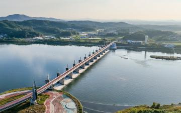 여주 남한강 3개보