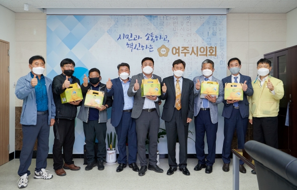 금사면 참외축제위원회 시의회 방문