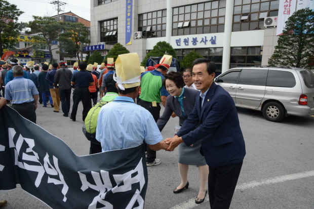【2014.9.18】쌀관세화 무효 농민회 집회 참석