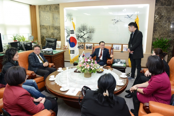 몽골 올란바토르 연수단 여주시의회 방문