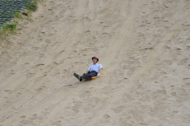 【2014.7.14】모래썰매장 시범운영 참석