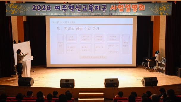 2020 여주혁신교육지구 사업설명회