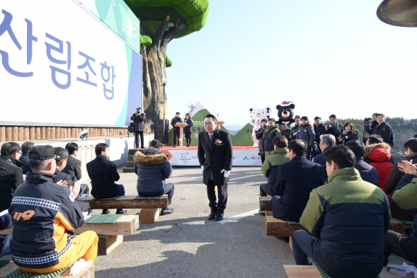 평창동계올림픽 성공기원 생명의나무 점등식 참석